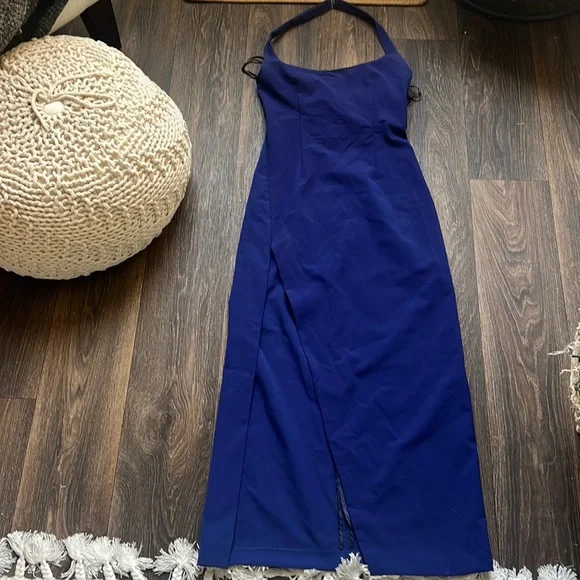 L'Academie | Dresses | Jade Midi Dress In Dark Purple | Poshmark